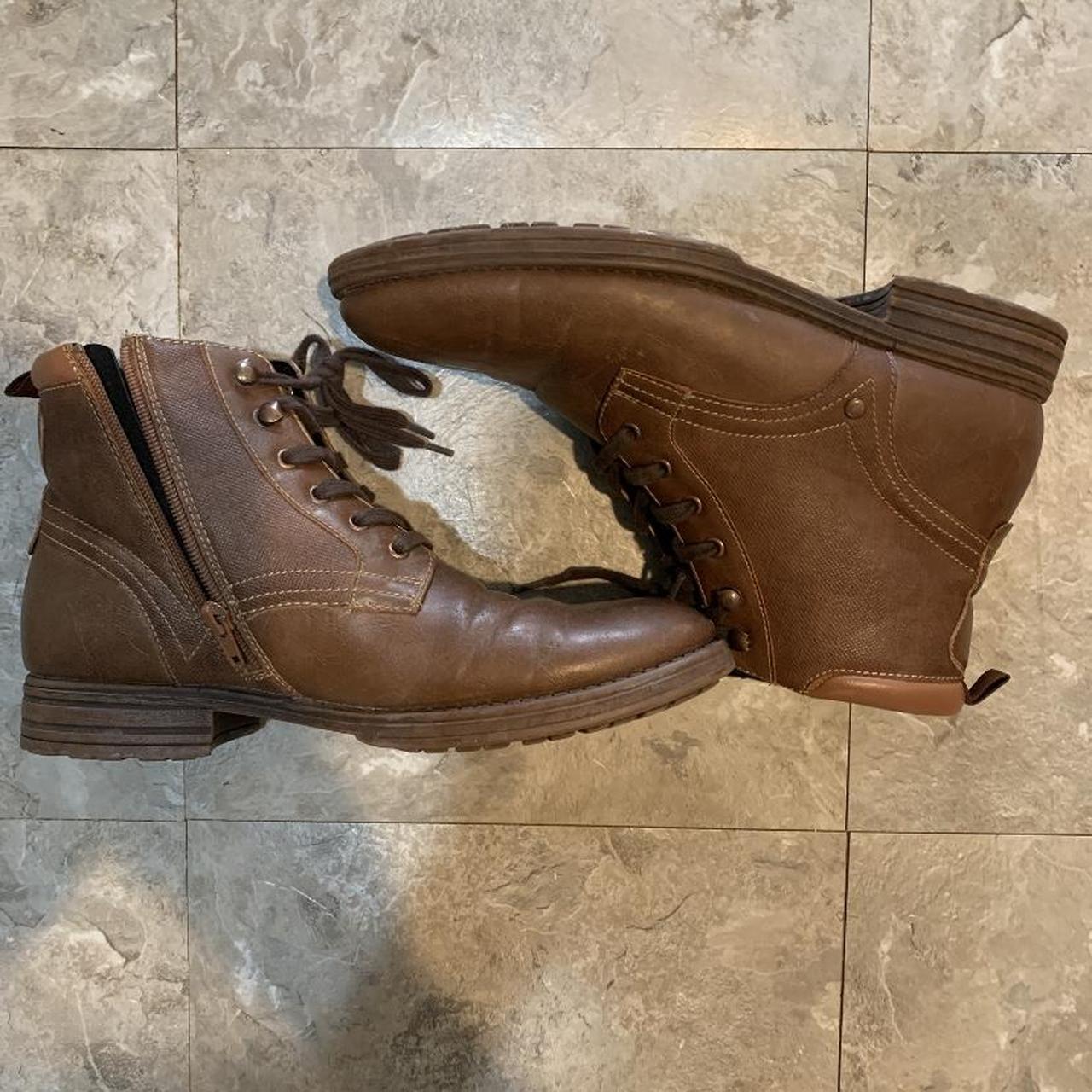 Alfani Men's Brown Boots | Depop