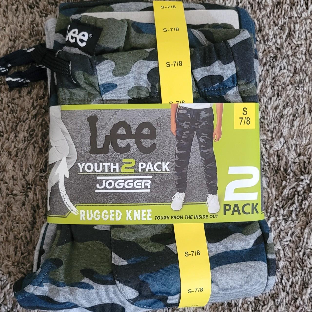 Brand new unopened pack of Lee youth joggers one - Depop