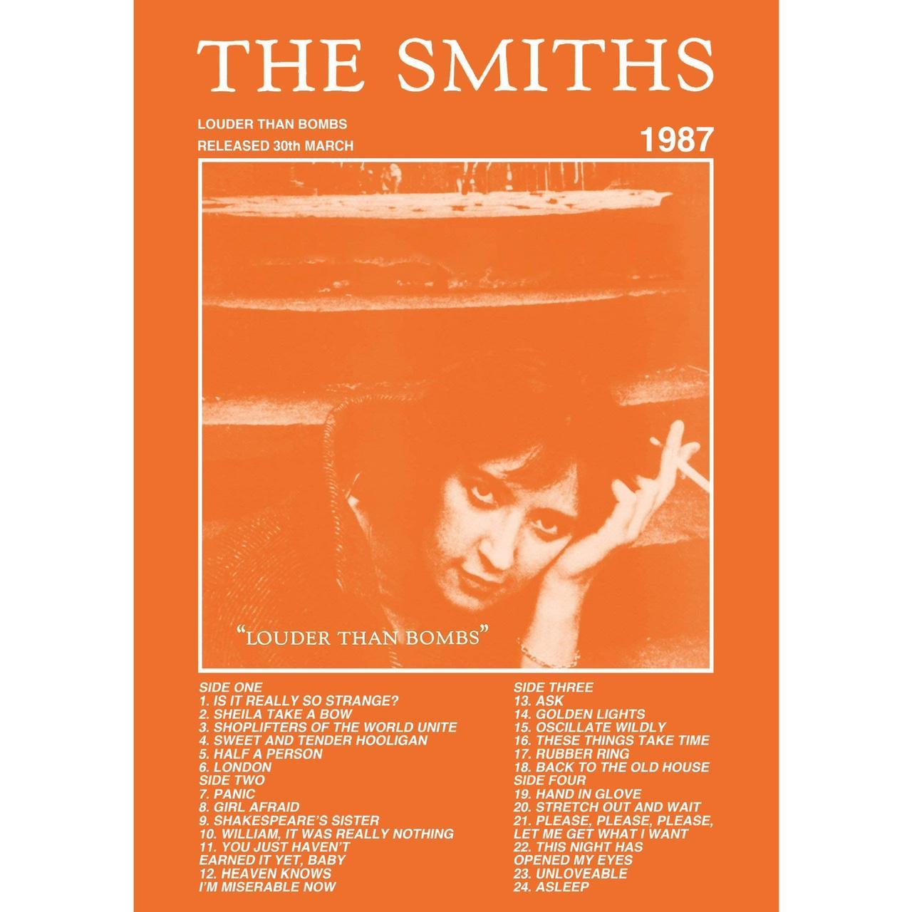 A3 PRINT // The Smiths Louder Than... Depop