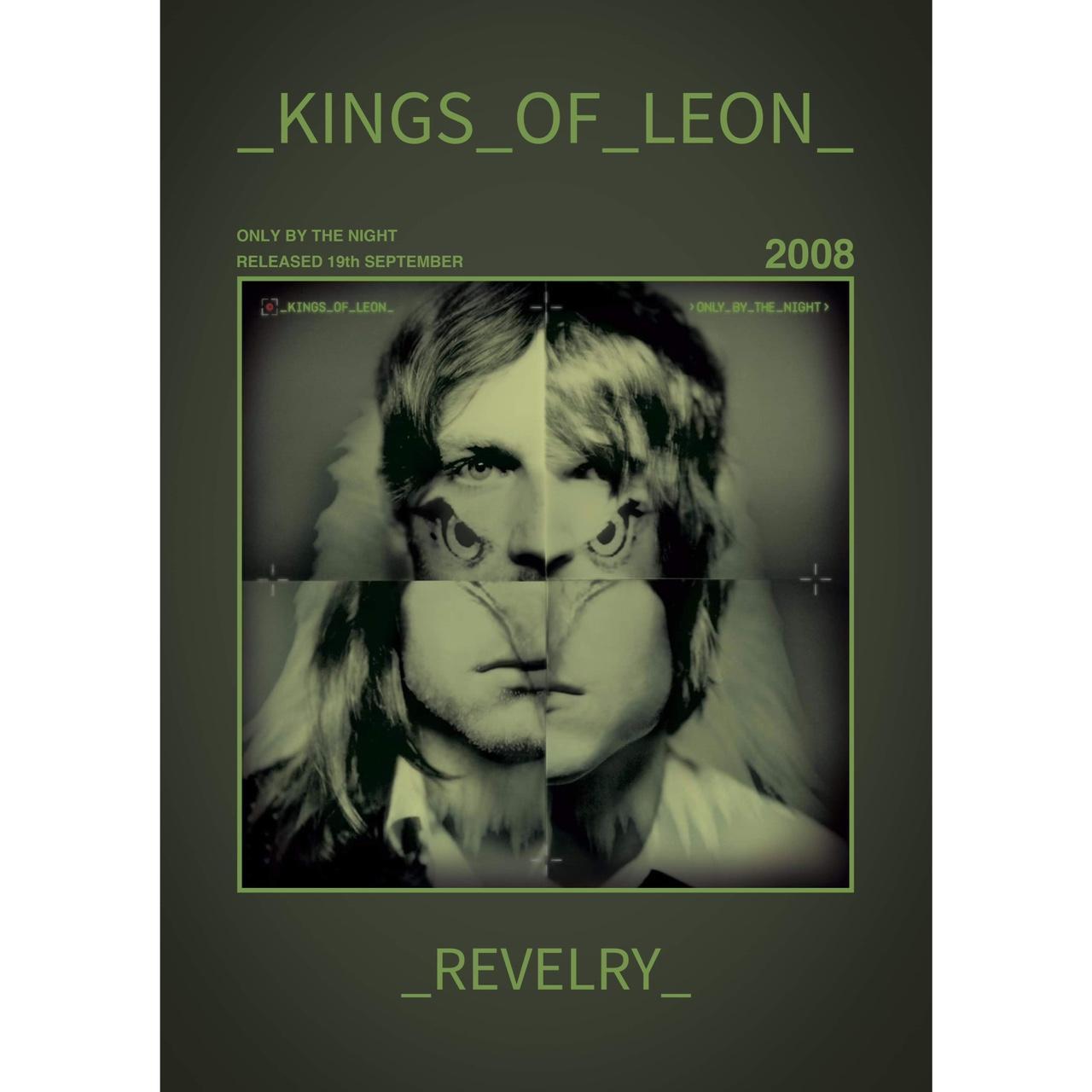 A3 PRINT // Kings Of Leon Revelry. •PRICES 1x A4... Depop