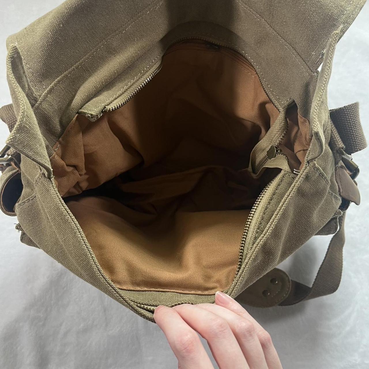 really cool cargo messenger bag great condition,... Depop