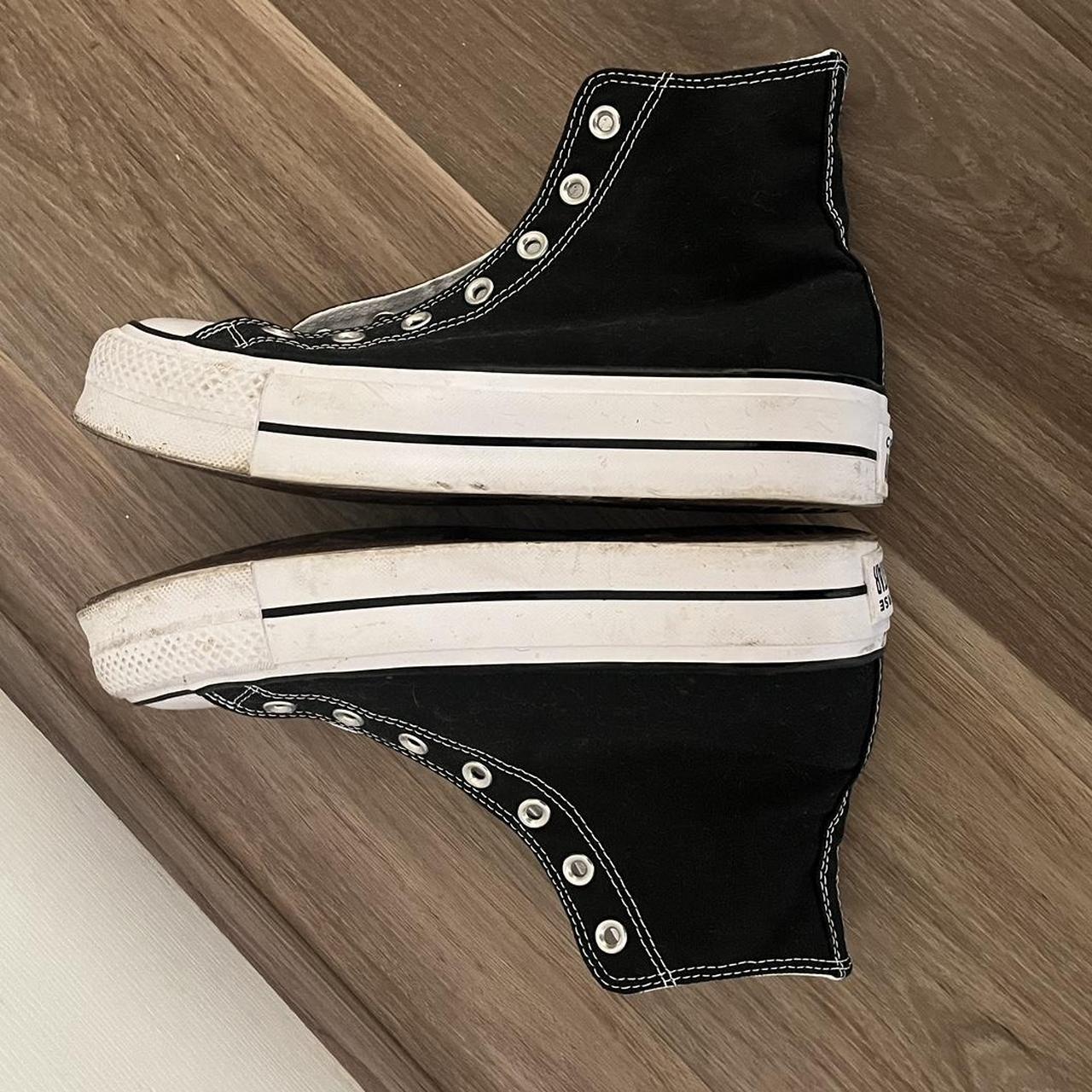 Heart platform converse ! No laces Bottoms are... Depop