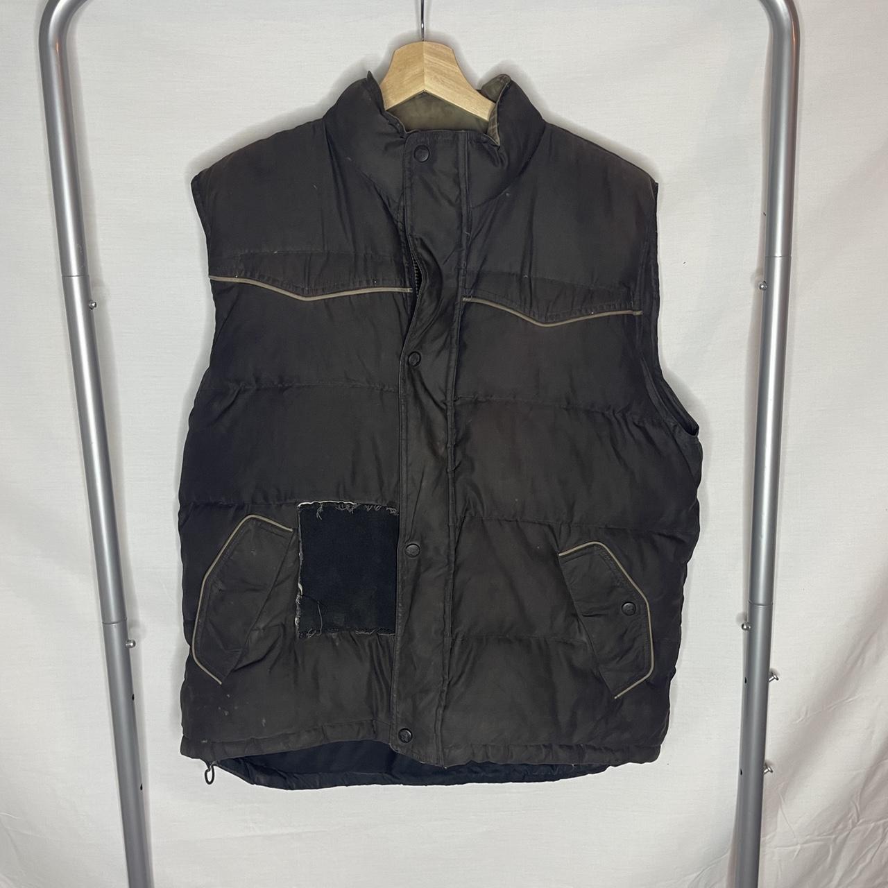 Outback puffer vest Cool patch on front Zipper... - Depop