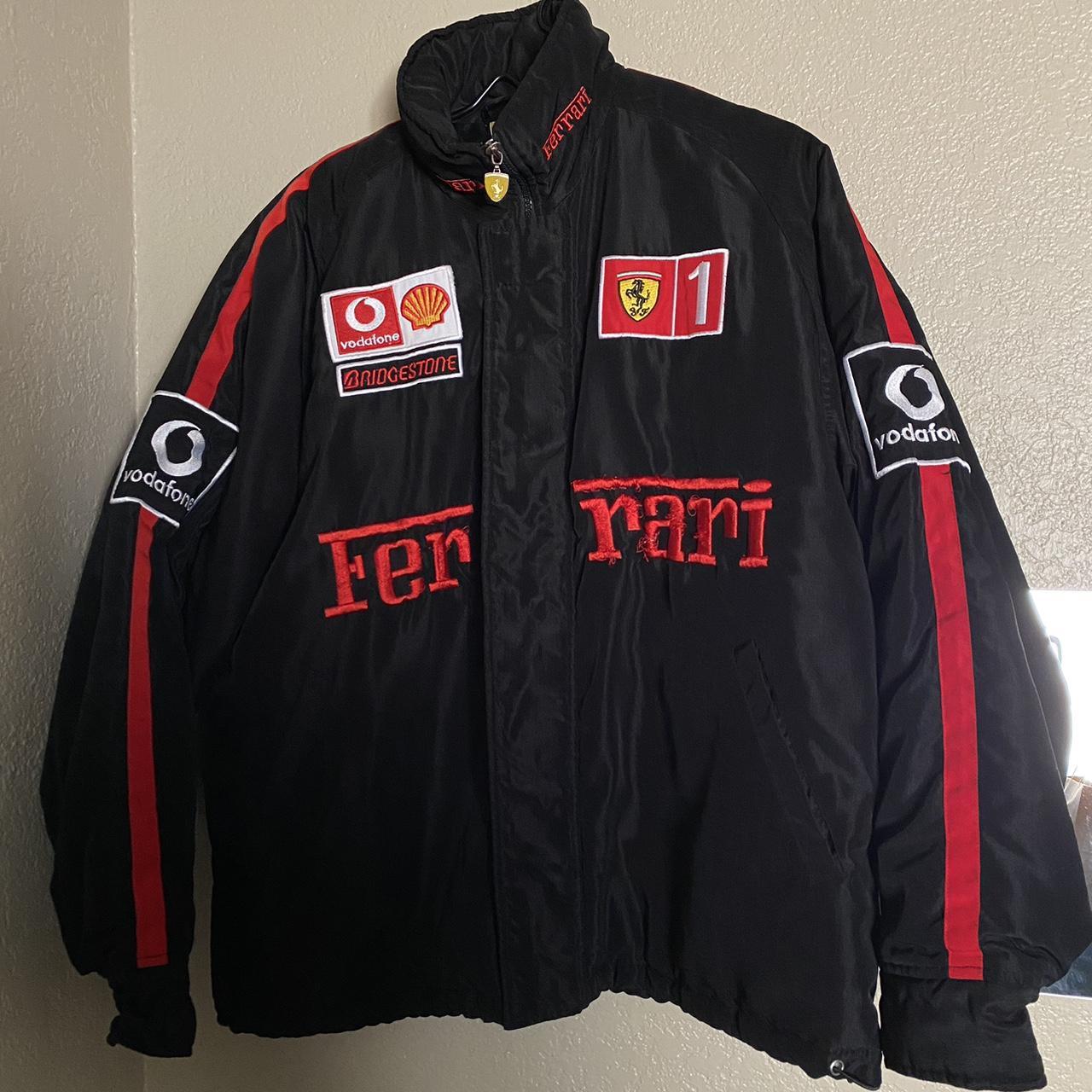 Ferrari bomber jacket on sale vintage