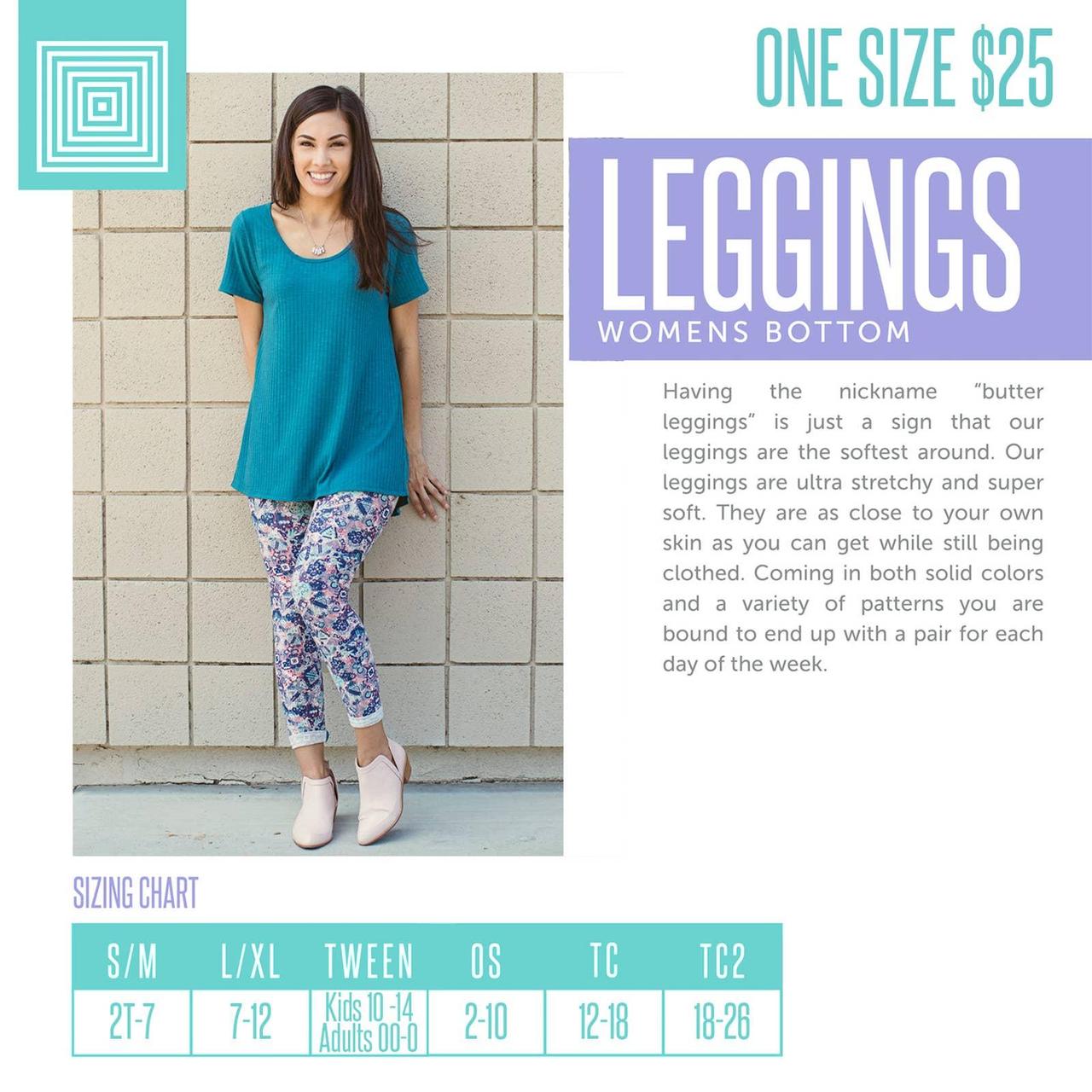 4 - One Size Leggings  Leggings, Lularoe, Butter soft leggings
