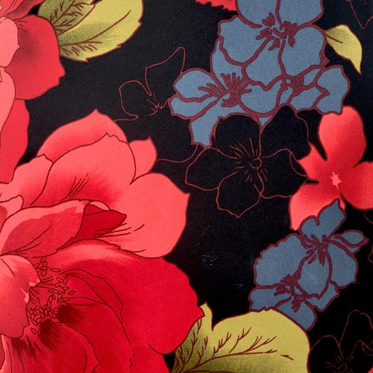 Source Unknown Women's Midi Skirt - Red/Black - S… - image 3