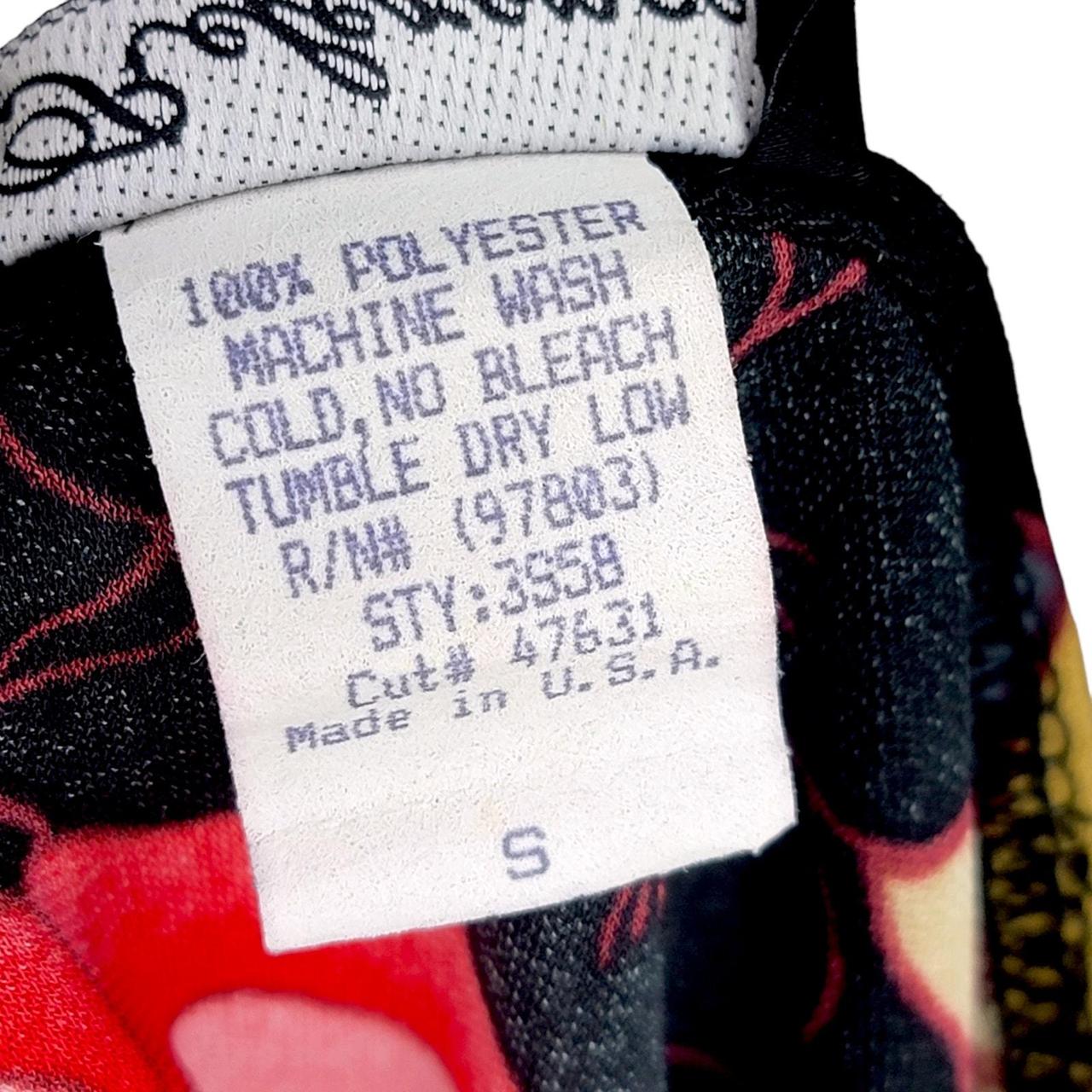 Source Unknown Women's Midi Skirt - Red/Black - S… - image 5