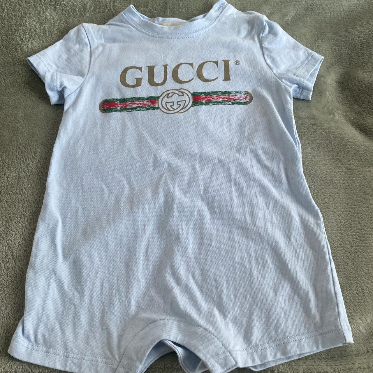 Fashion gucci baby jumpsuit