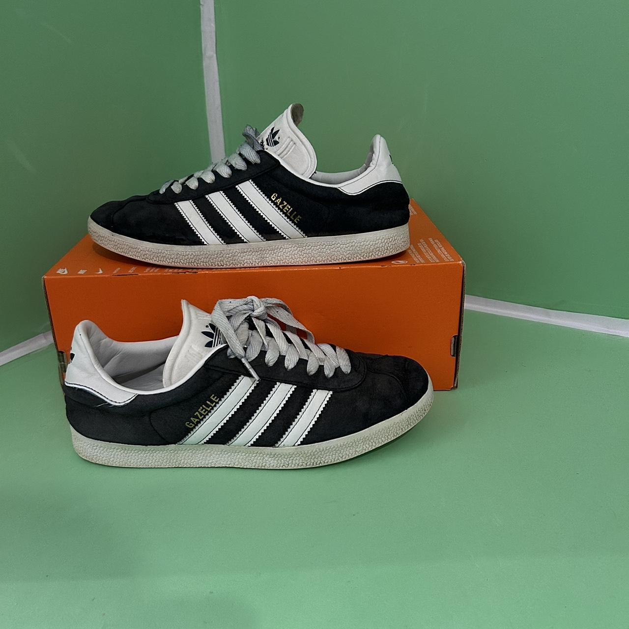 Adidas gazelle trainers in good condition size 8 - Depop