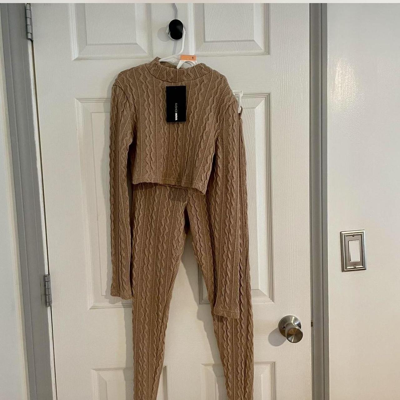 Fashion nova sweater two piece best sale