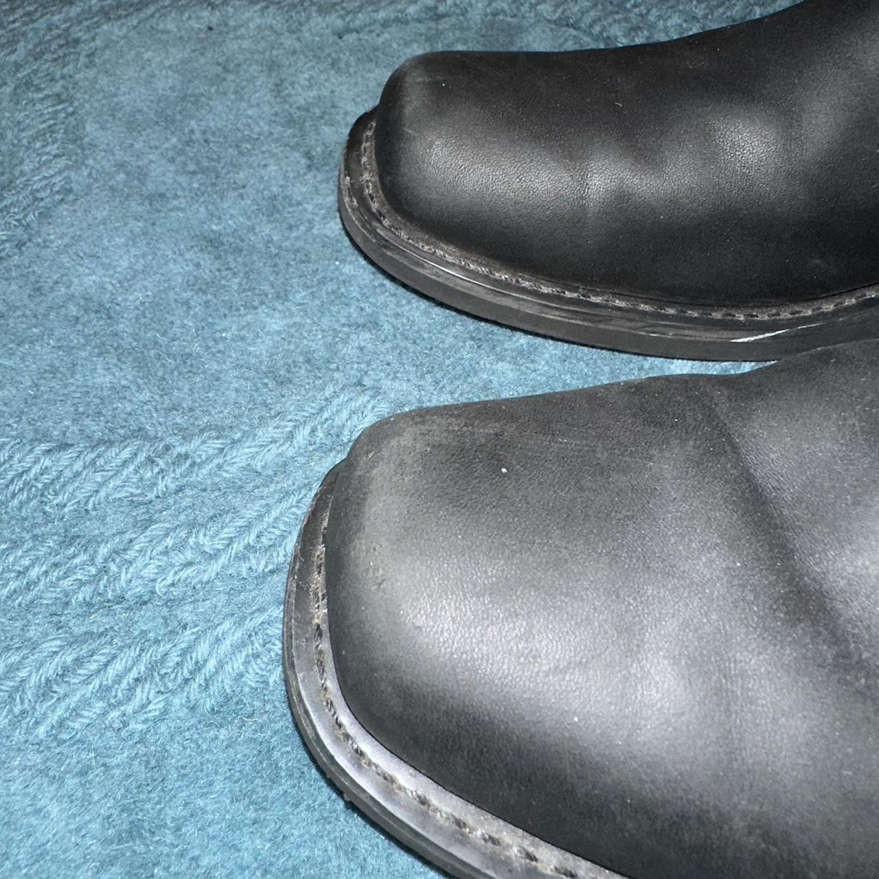 mens black motorcycle boots
