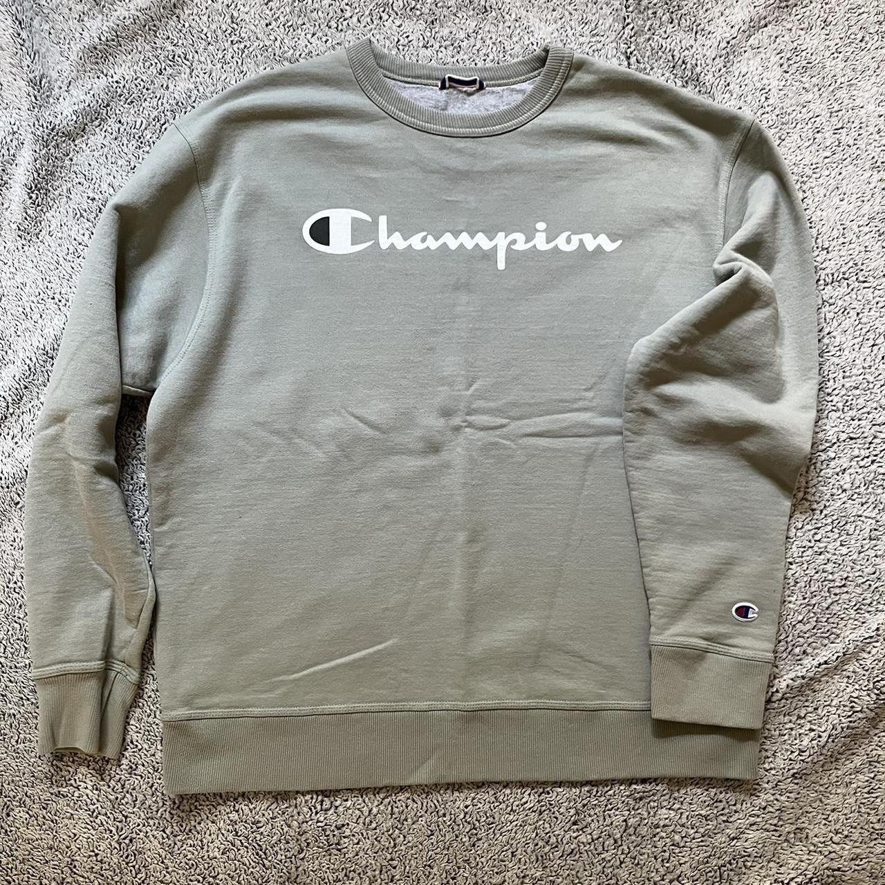 Champion sweatshirt mint green best sale