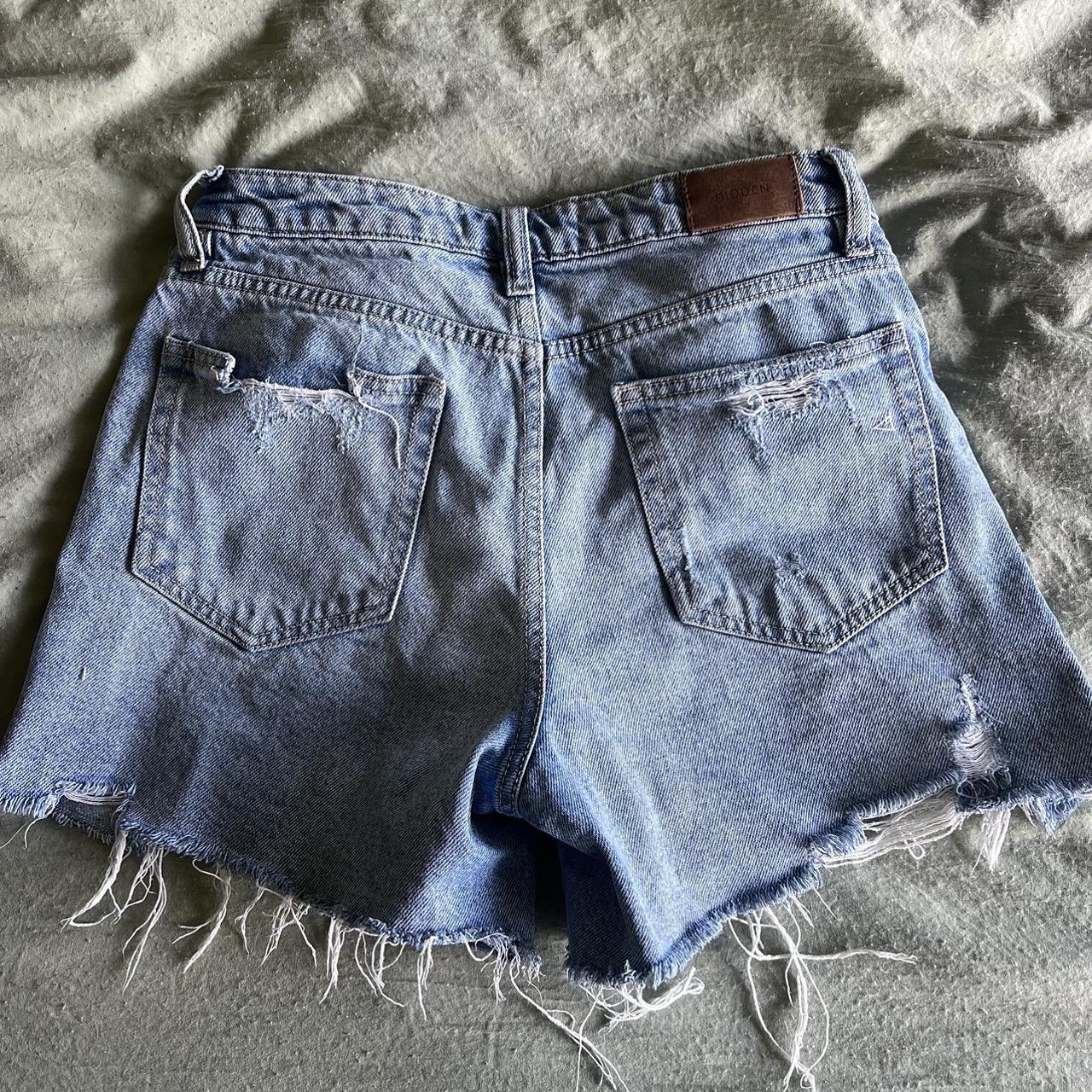 Women's Blue Shorts | Depop