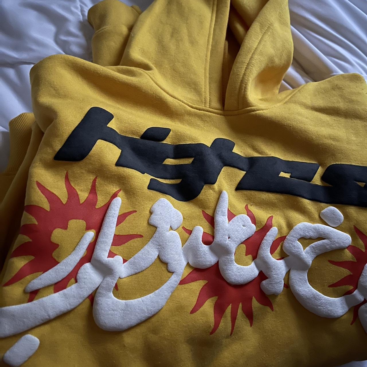 highest in the room hoodie yellow