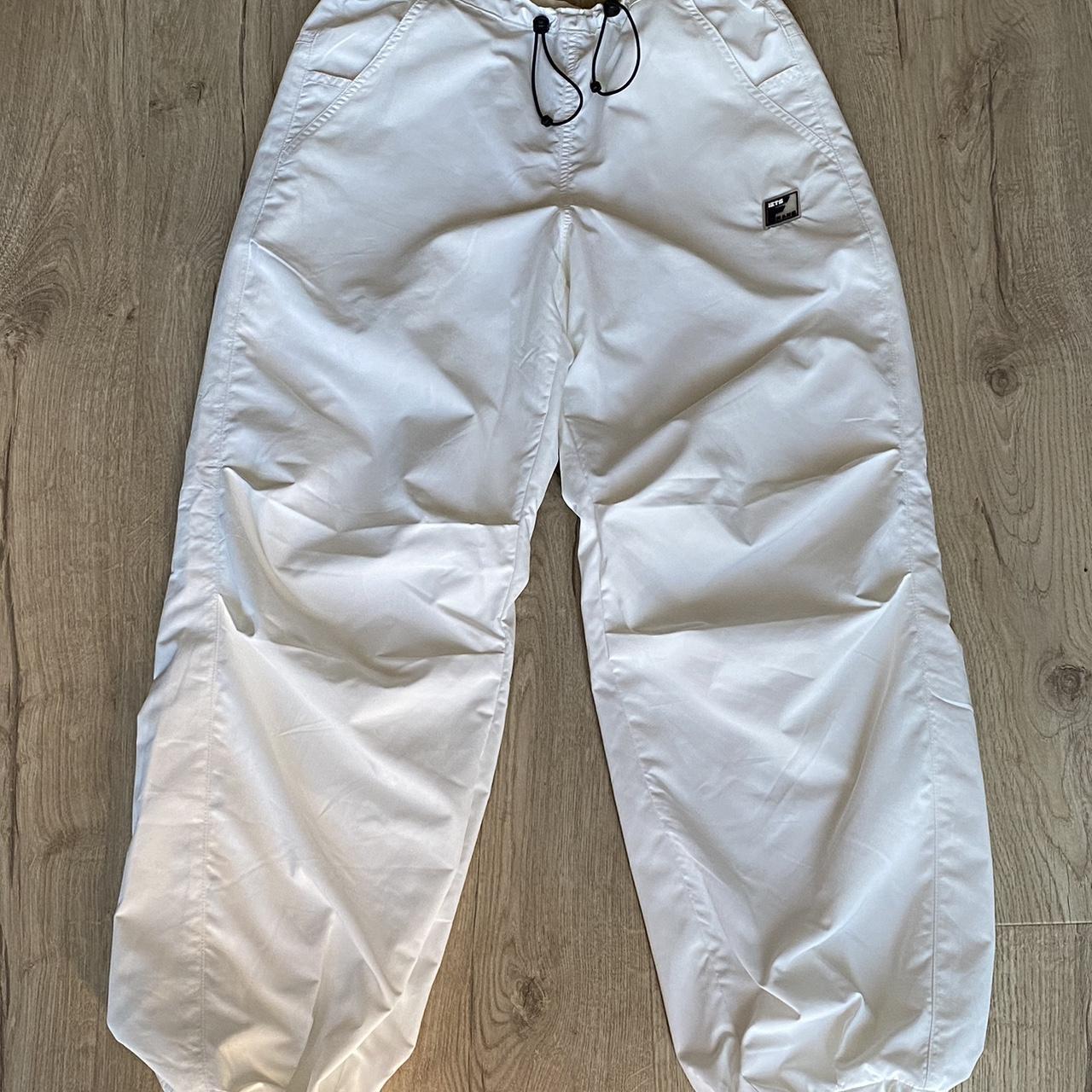 Urban Outfitters Women's White Trousers | Depop