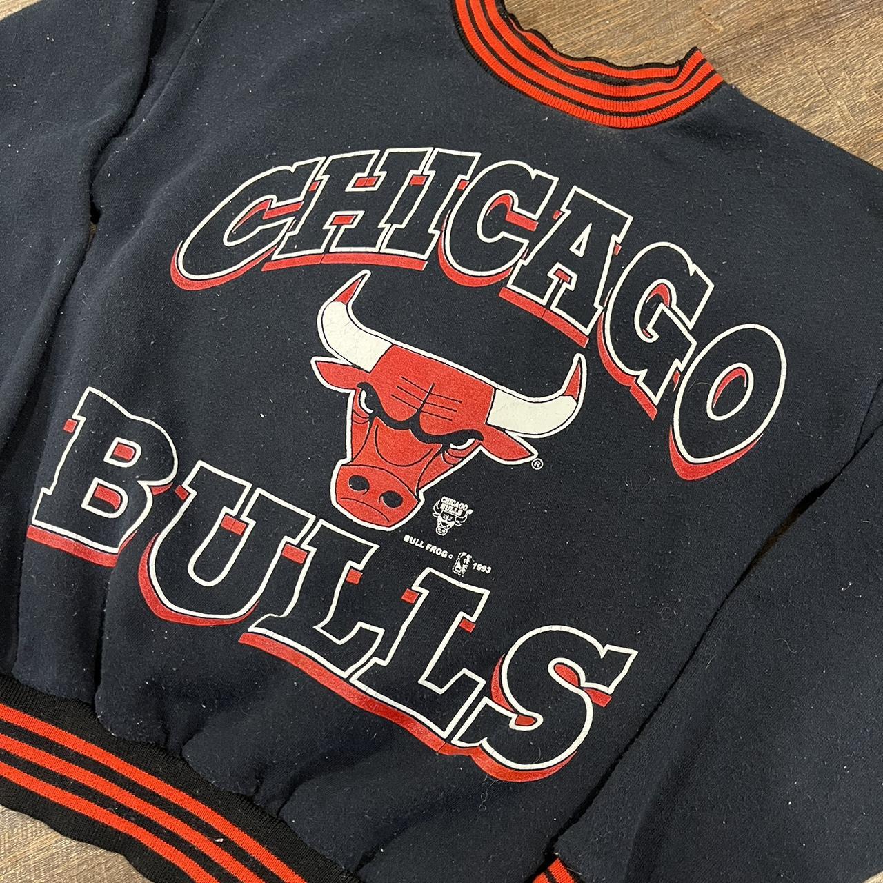 NBA Black and Red Sweatshirt | Depop