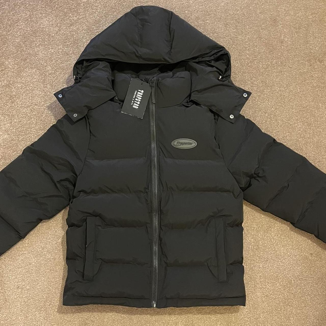 Brand New Trapstar Hyperdrive Blackout Puffer Jacket... - Depop