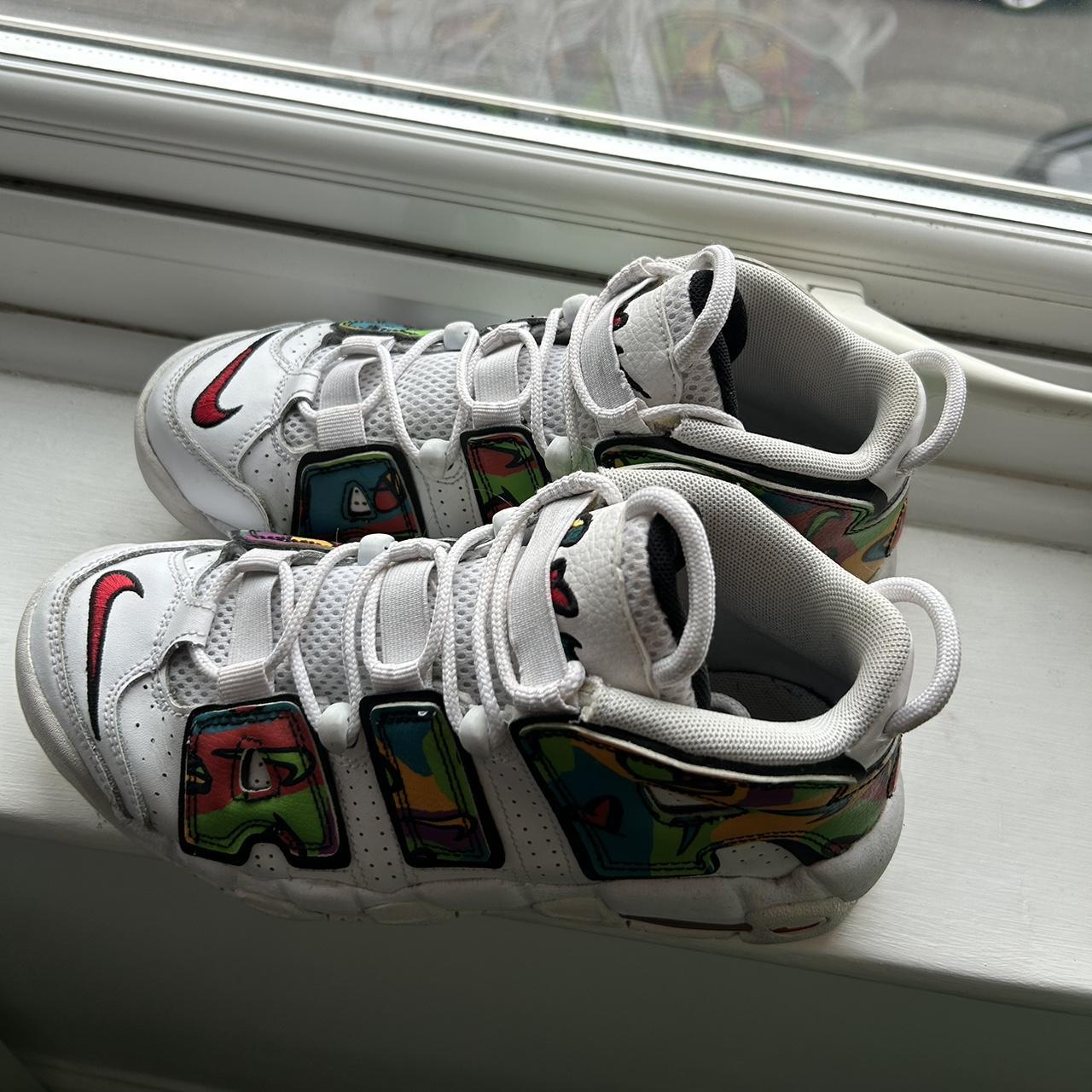 nike air more uptempo peace love swoosh