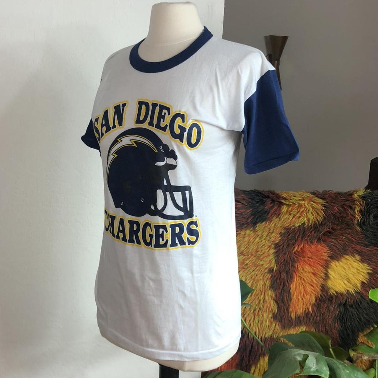 DEADSTOCK San Diego Chargers Vintage Screen print - Depop