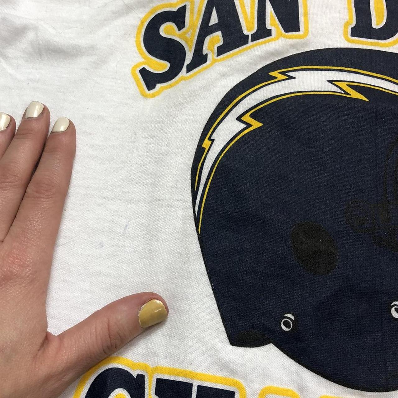 DEADSTOCK San Diego Chargers Vintage Screen print - Depop