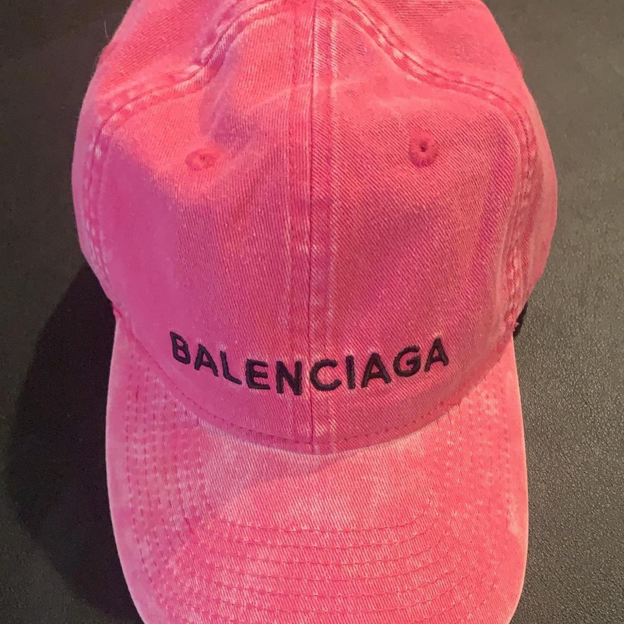 Balenciaga hot sale pink cap