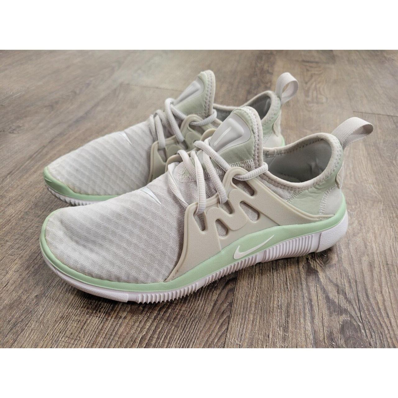 Nike Womens Gray Light Green Knight Shoes Sneakers. Depop