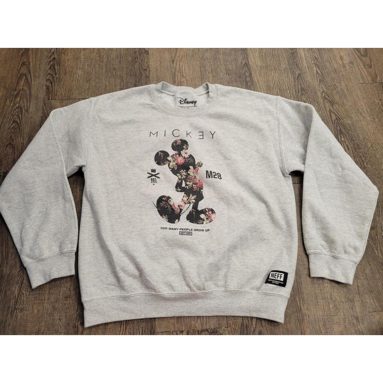 Neff mickey mouse sweatshirt best sale