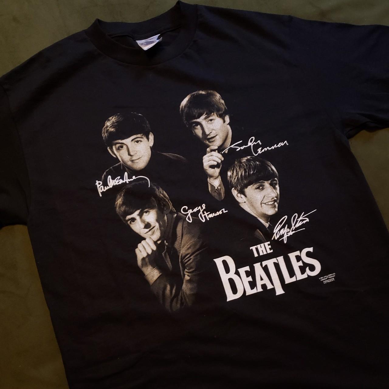 The Beatles Band Tshirt from 2001 Shirt is in... - Depop