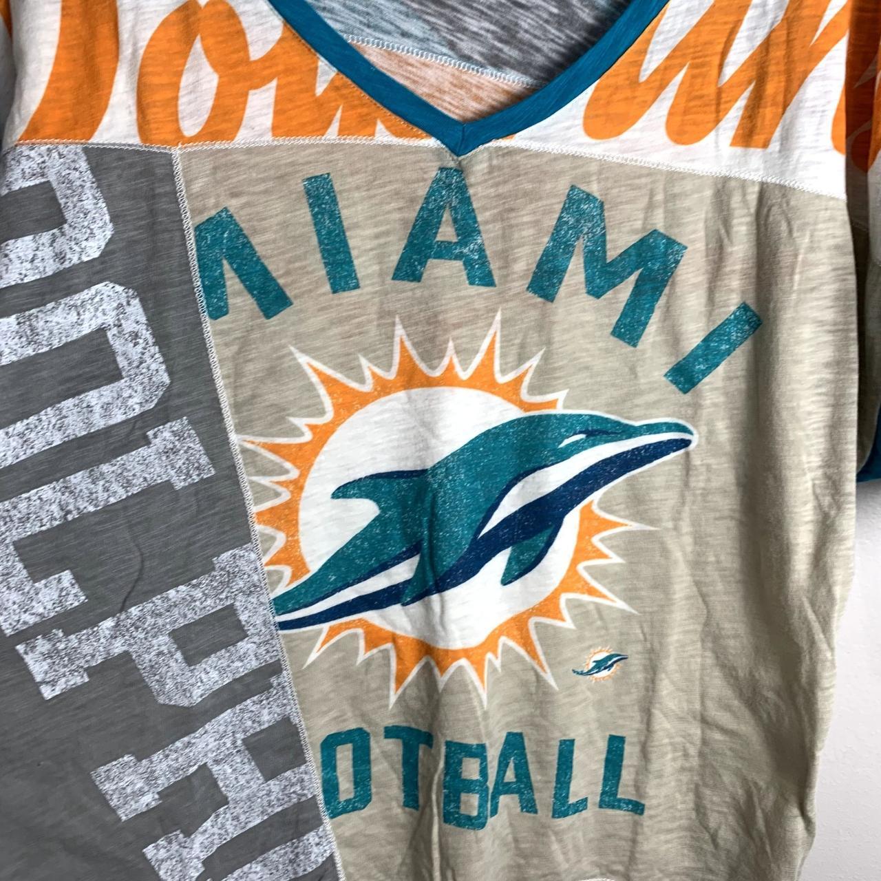 NFL Team Apparel￼￼ Miami Dolphins T-Shirt Women Size - Depop