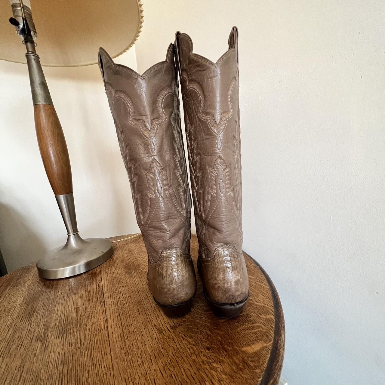 tan boots