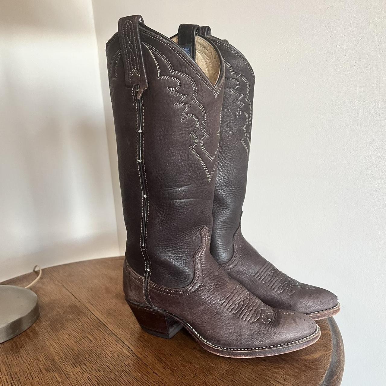 Dan Post Women's Brown Boots | Depop