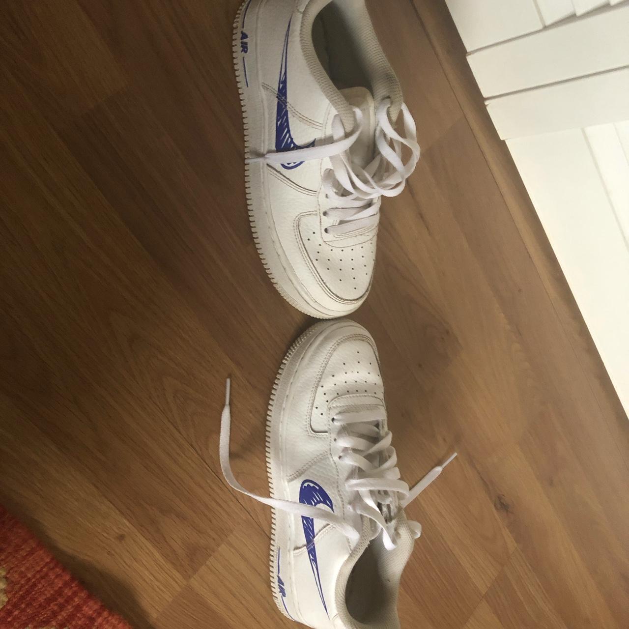 mens nike air force blue tick