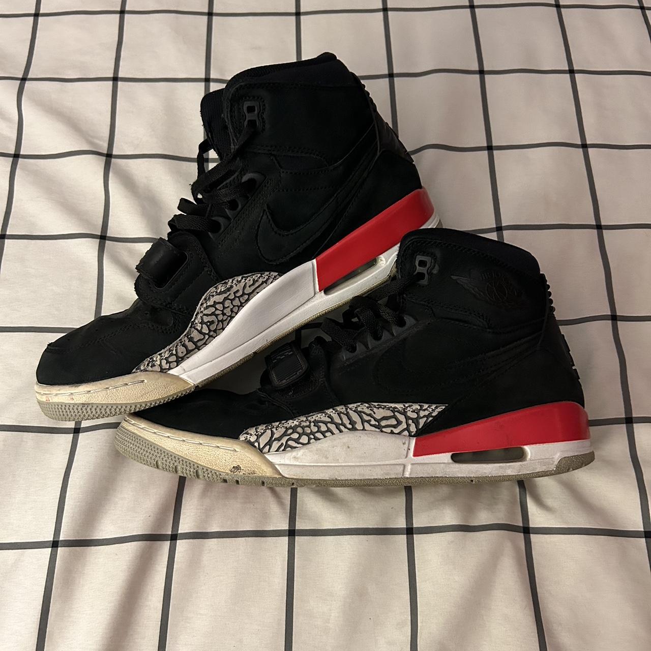 Jordan legacy 312 black suede best sale