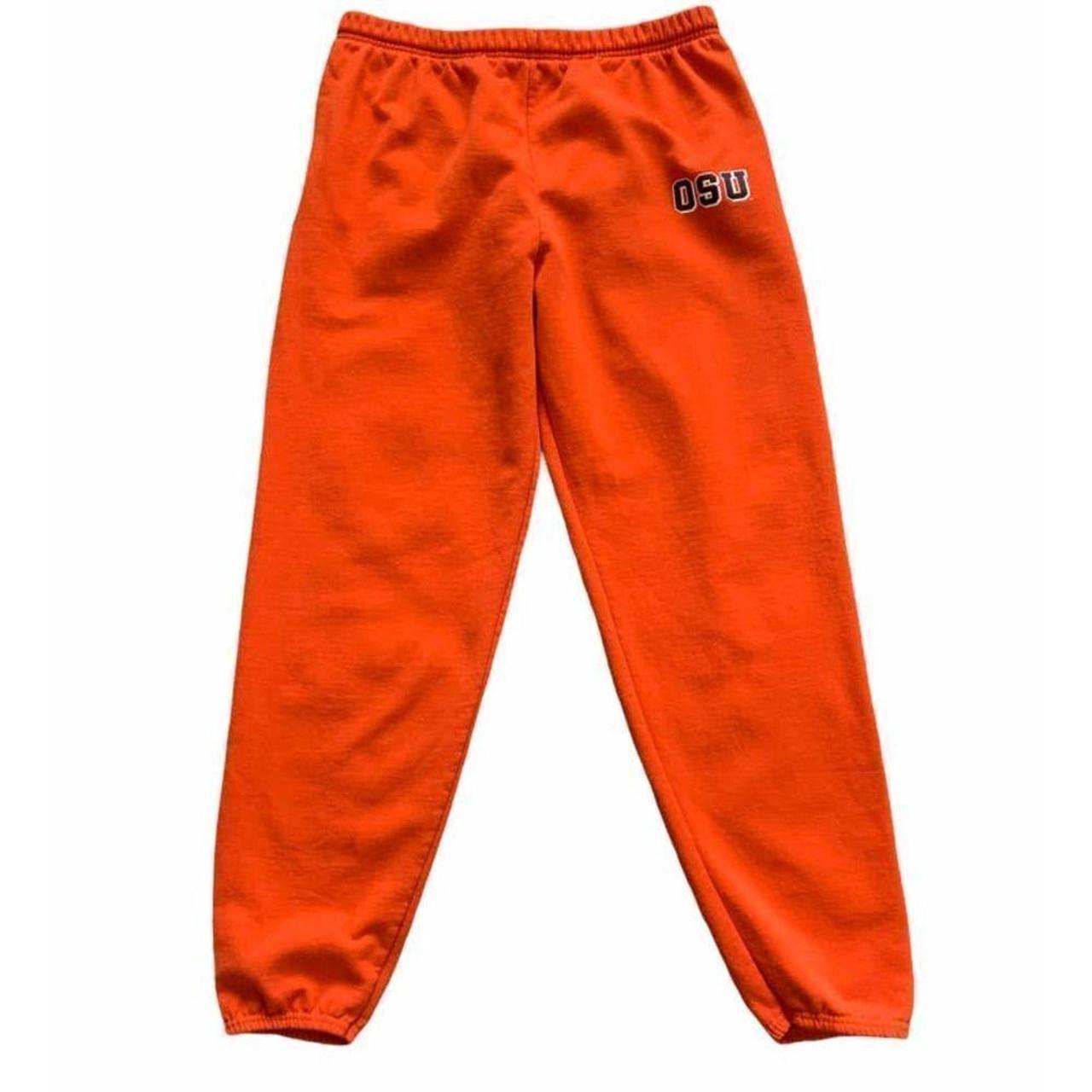 Vintage 90s Champion OSU Orange Fleece Sweatpants XL