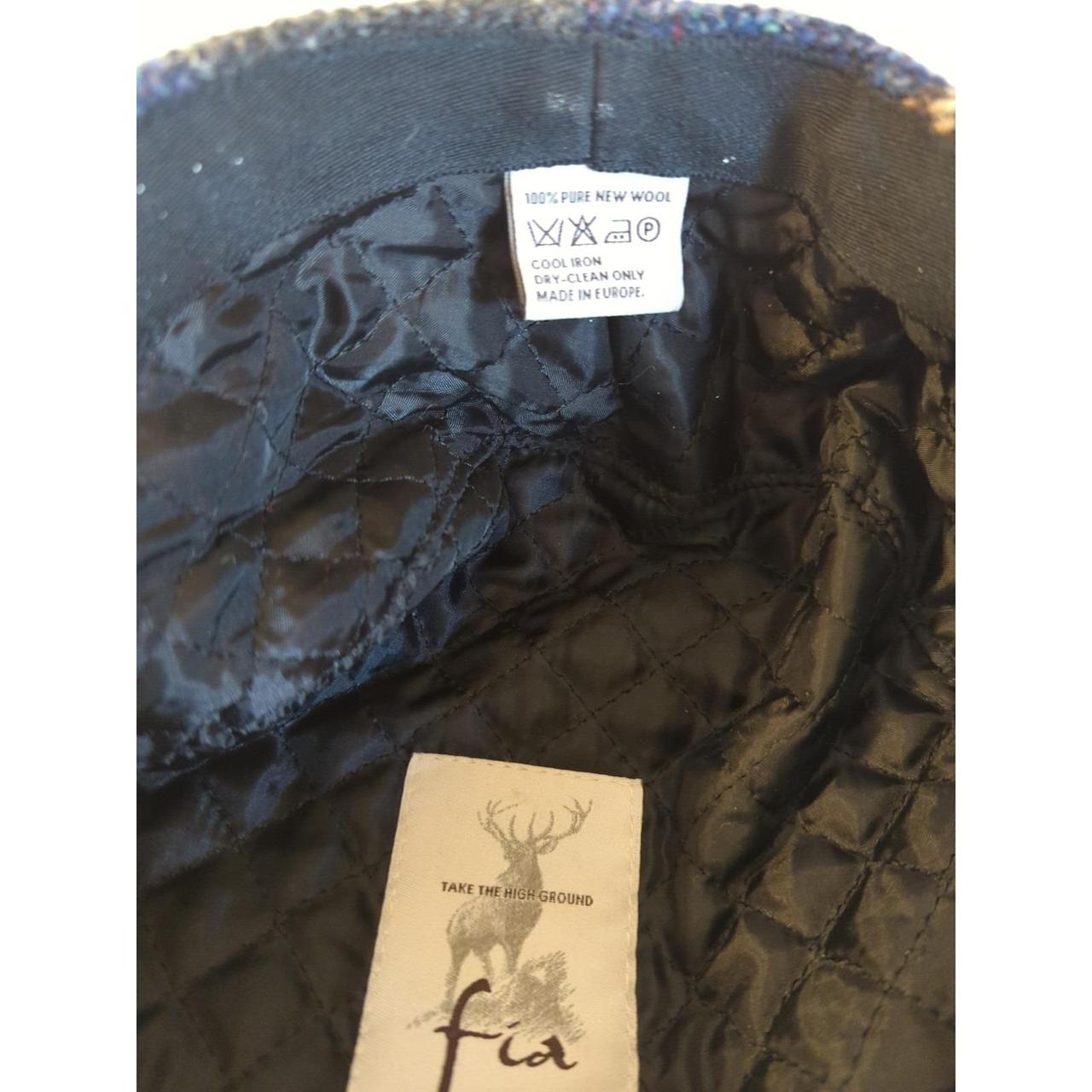 Men's Hat - Multi – Wool Patchwork Driver Flat Ca… - image 8