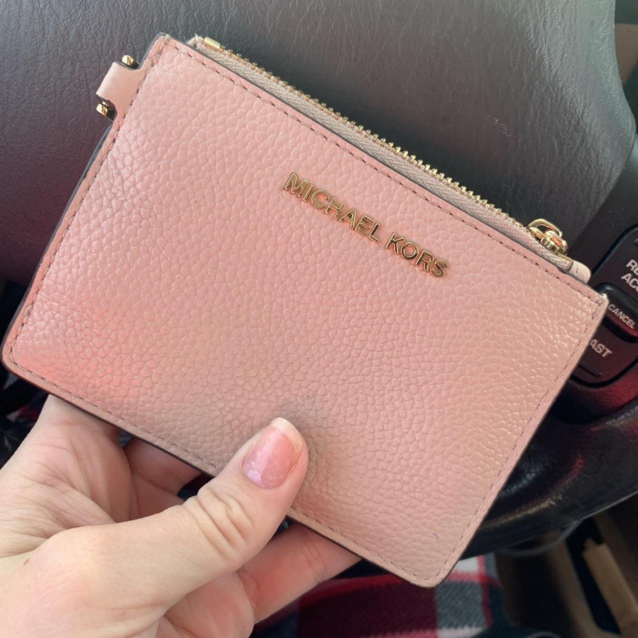 PINK MICHAEL KORS WALLET 💗💕 Great condition, used - Depop