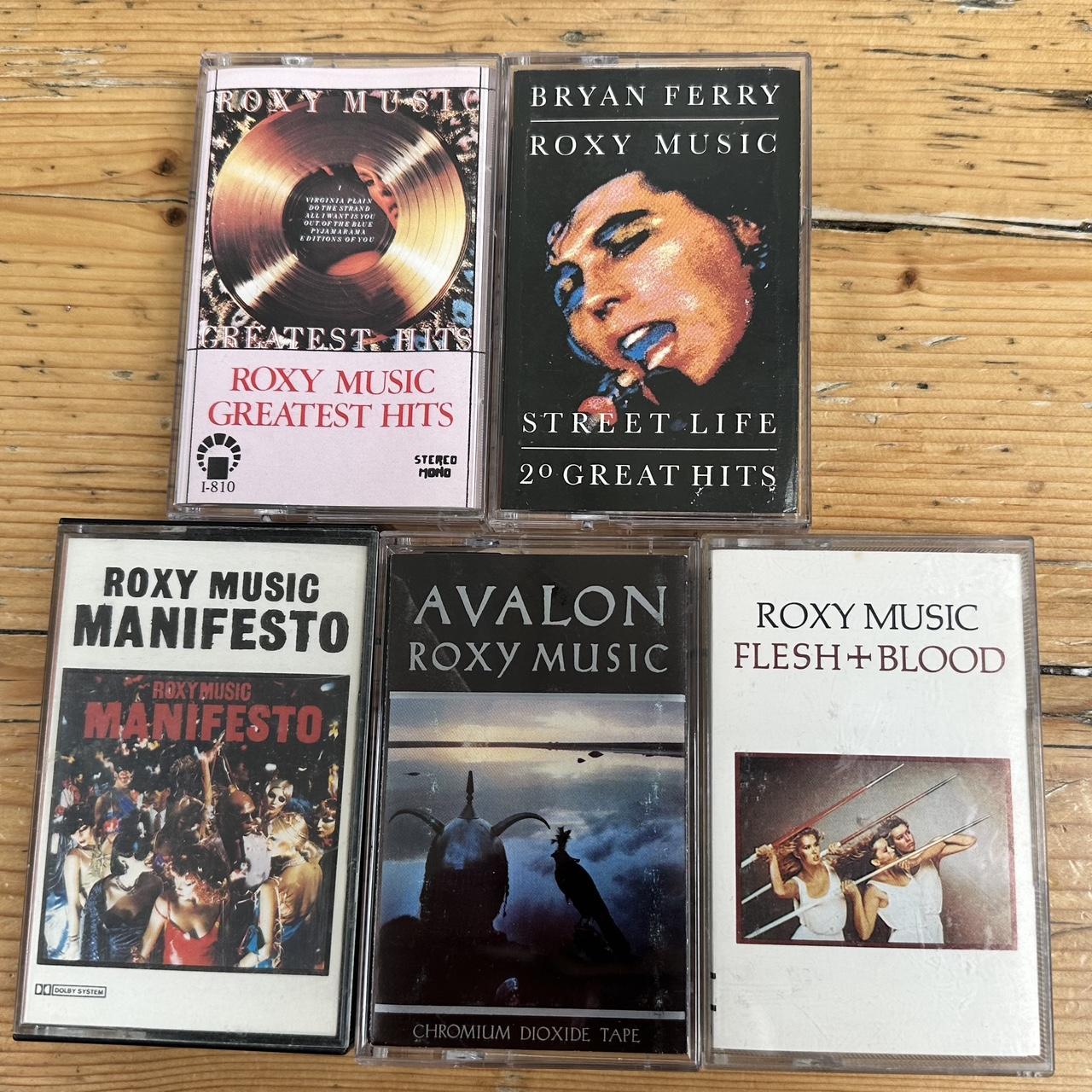 Roxy Music Collection x5 On Cassette All Tested - Depop