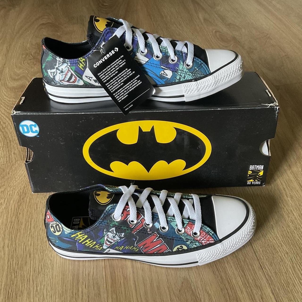 BNIB Batman 80 Years Special Edition Converse. Depop