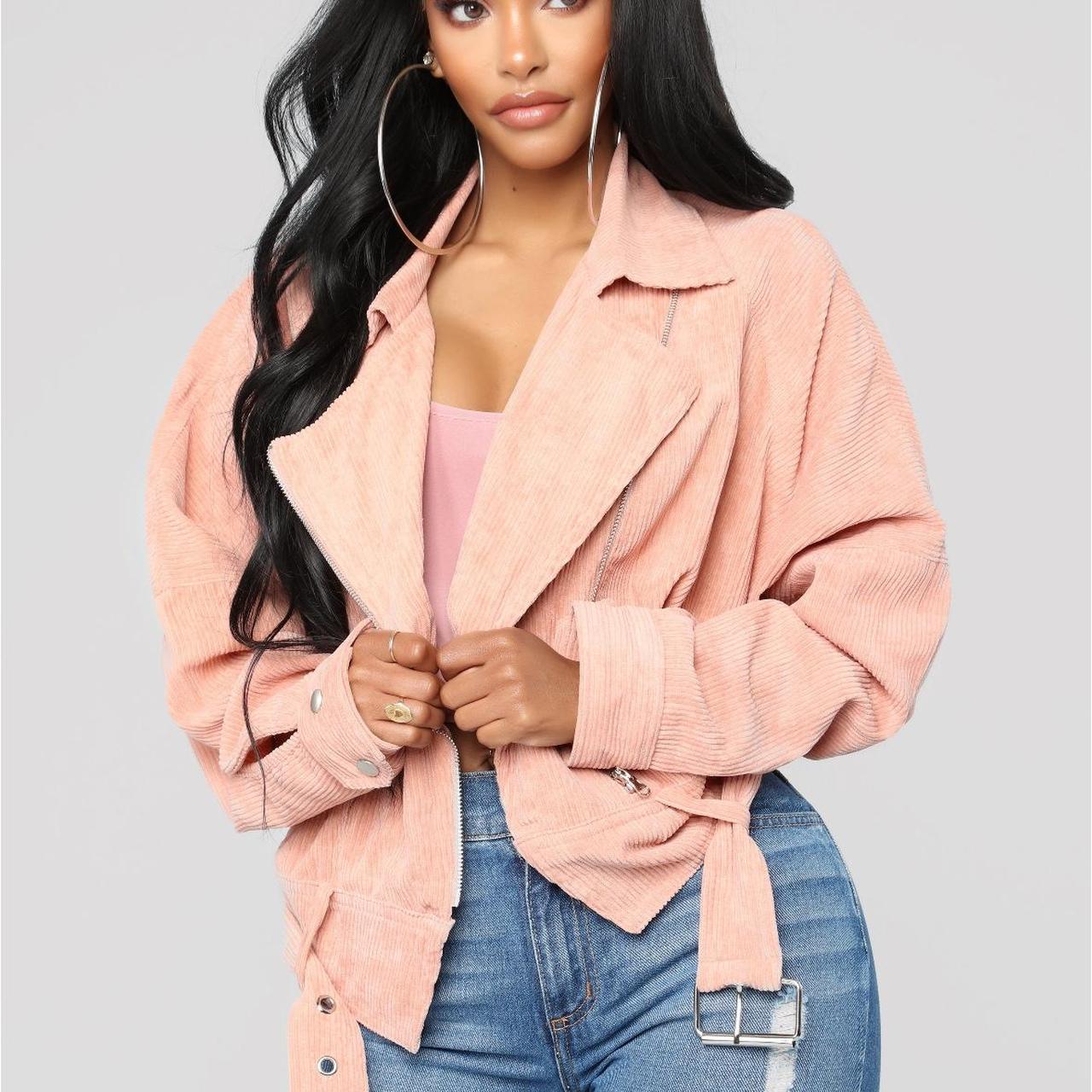 Fashion nova pink jacket hotsell