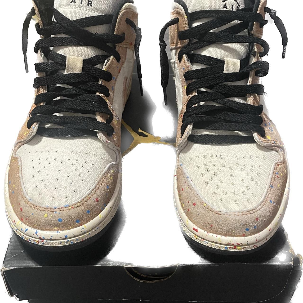 brush stroke jordan 1 mid