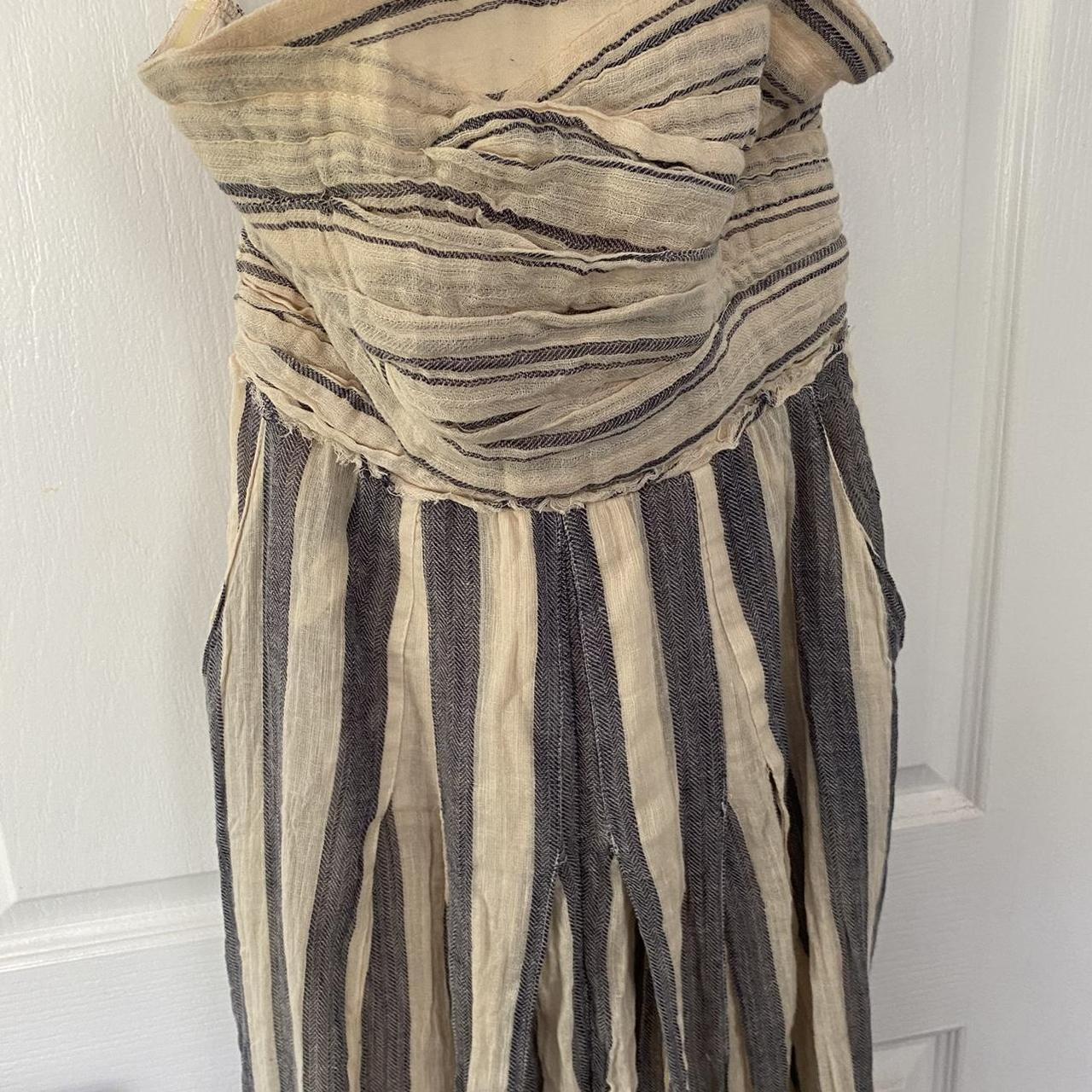 Free People strapless dress size Small Gorg dress Depop