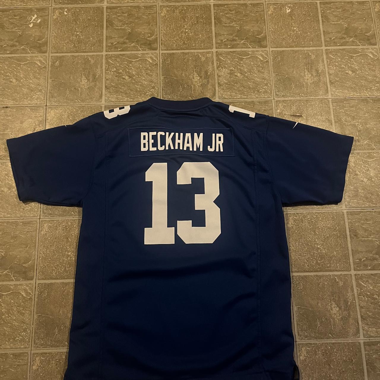 New York Giants Odell Beckham Jr Authentic Nike NFL - Depop