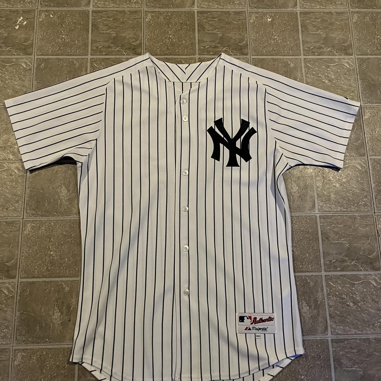 Majestic, Shirts, Authentic Majestic Alex Rodriguez Jersey 3 New York  Yankees