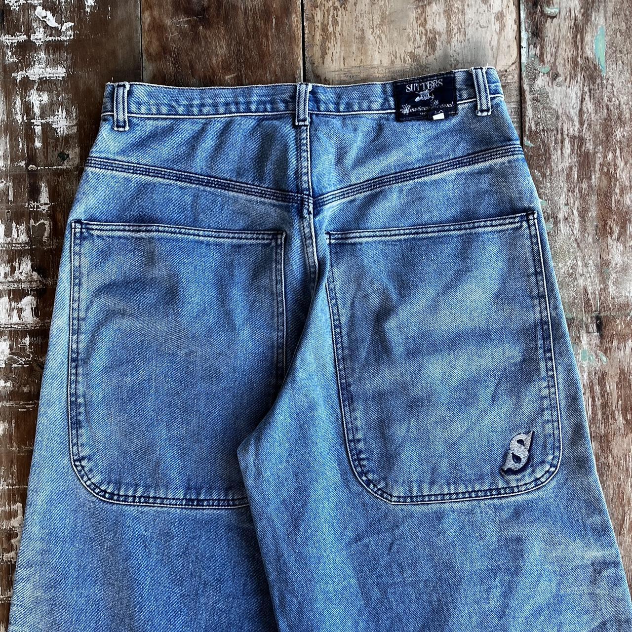 Vintage 90s/Y2K JNCO type Sutters Pants! insanely... - Depop