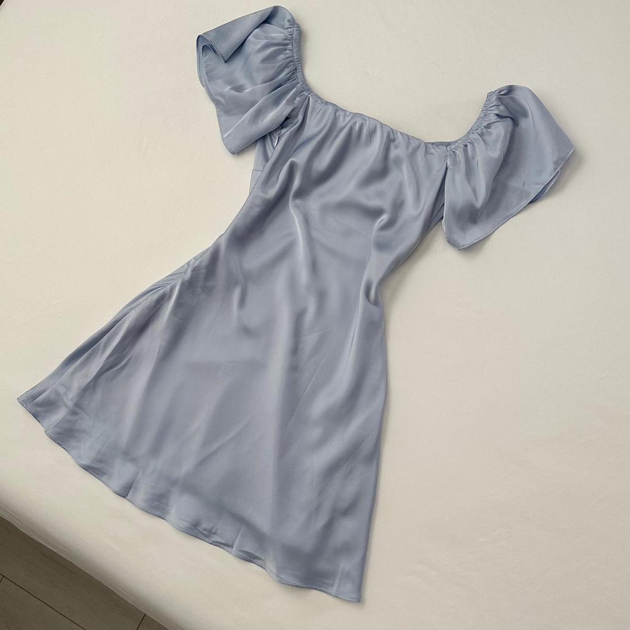 Princess Polly Women's Blue Dress Depop
