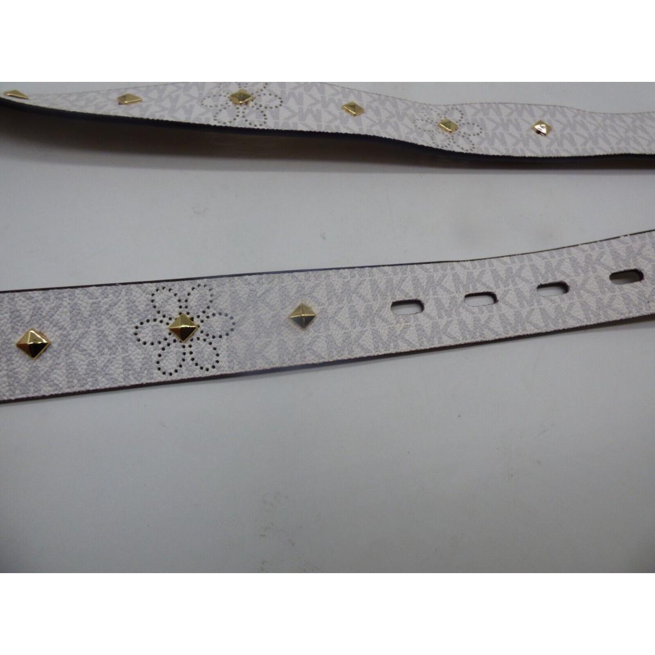 Michael kors studded on sale belt