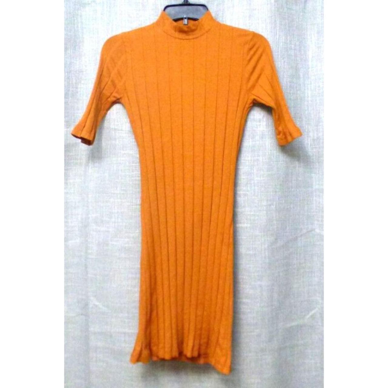 Monrow Elbow-Sleeve Polo Sweater Dress