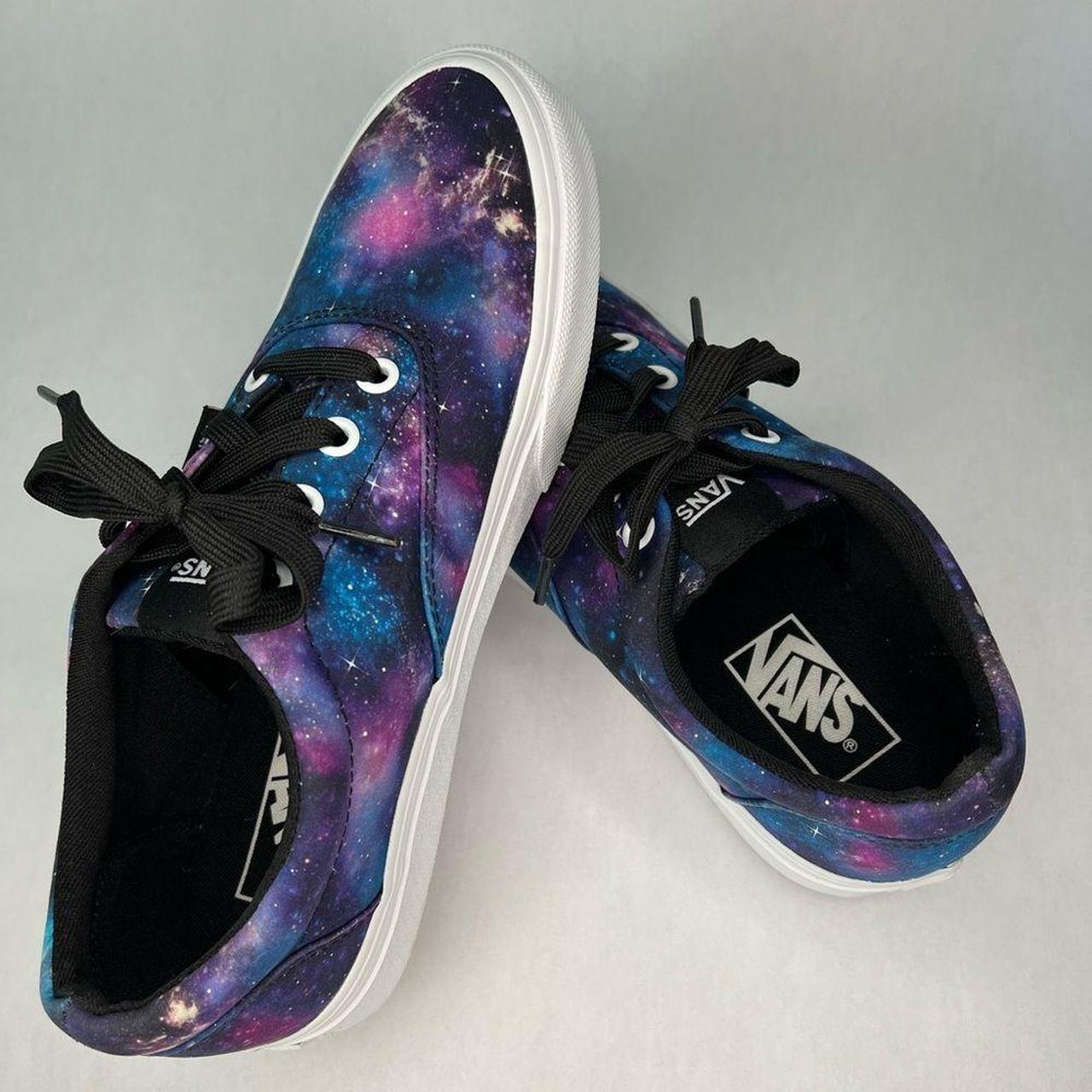 VANS Doheny Purple and Blue Cosmic Galaxy Women’s... - Depop