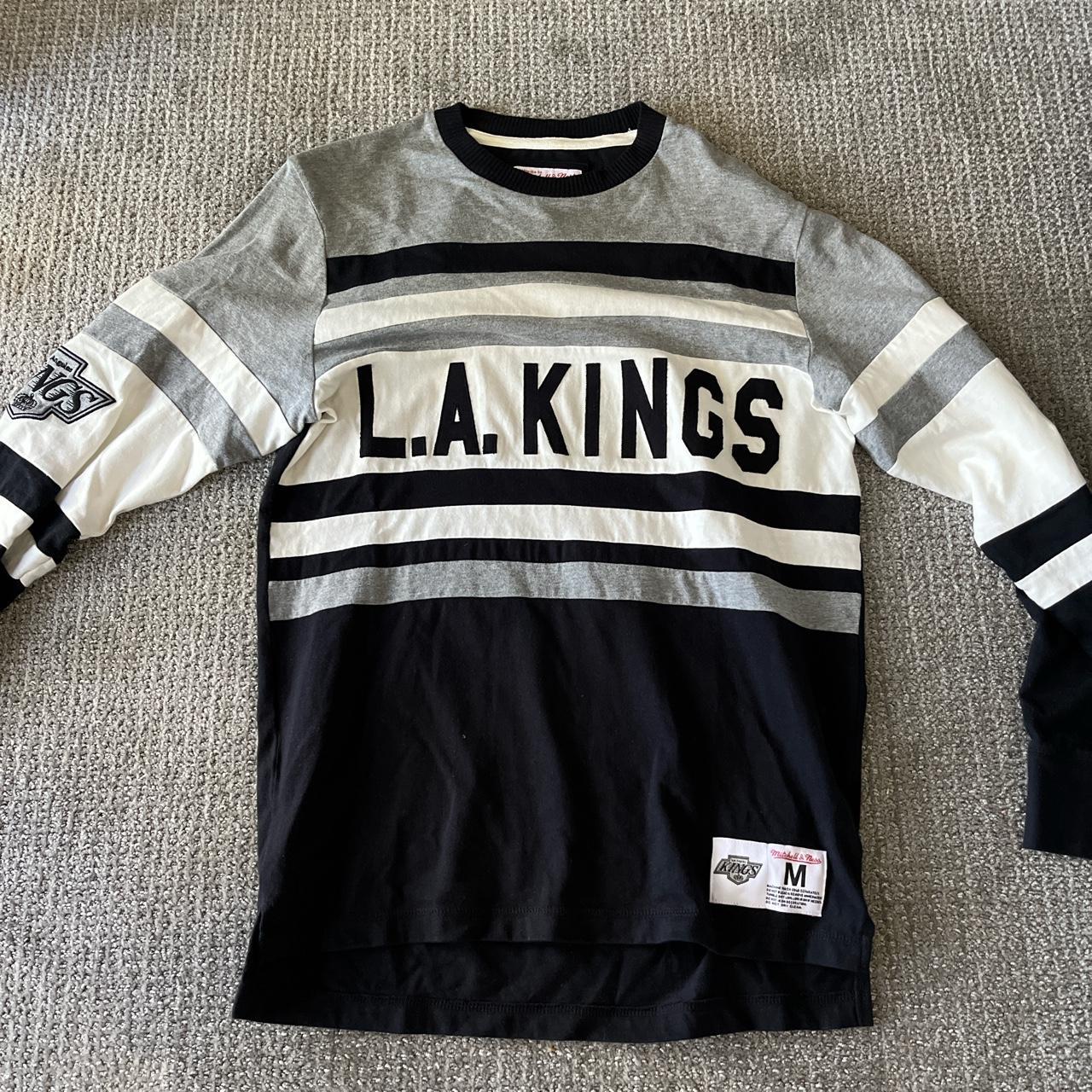 Mitchell & Ness Men's La Kings T-Shirt in Black - Size XL