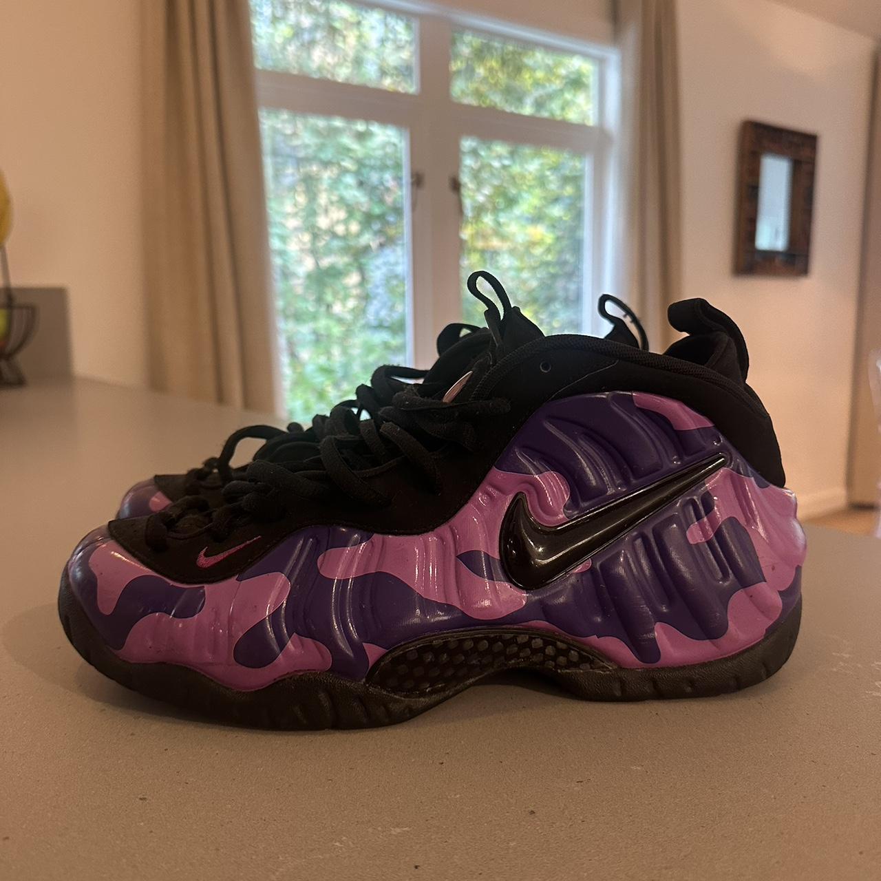 Foam posit purple camo Chill pair of shoes worn but. Depop